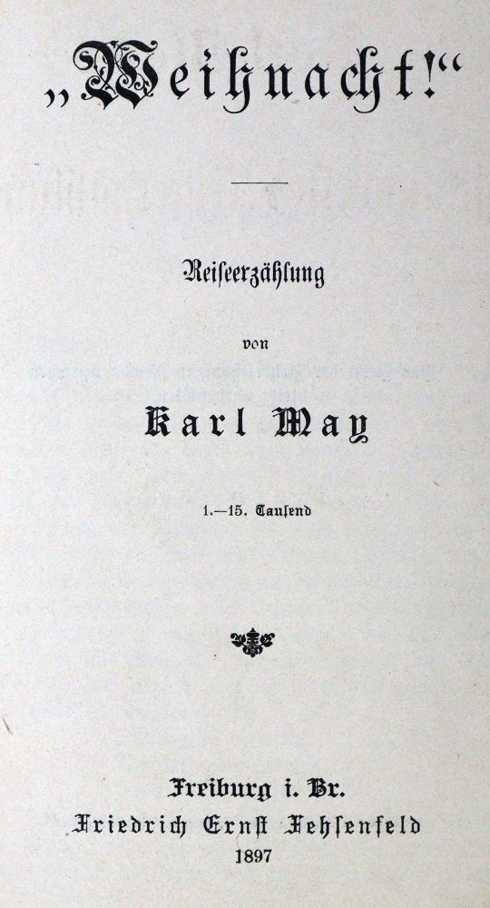 Große Abbildung Nr.1: 129-1031 May,K.: (Literatur und illustrierte Bücher bis 19.Jahrhundert)