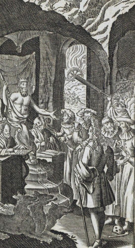 Große Abbildung Nr.2: 129-1036 Moliere (d.i. J.B.Poquelin).: (Literatur und illustrierte Bücher bis 19.Jahrhundert)