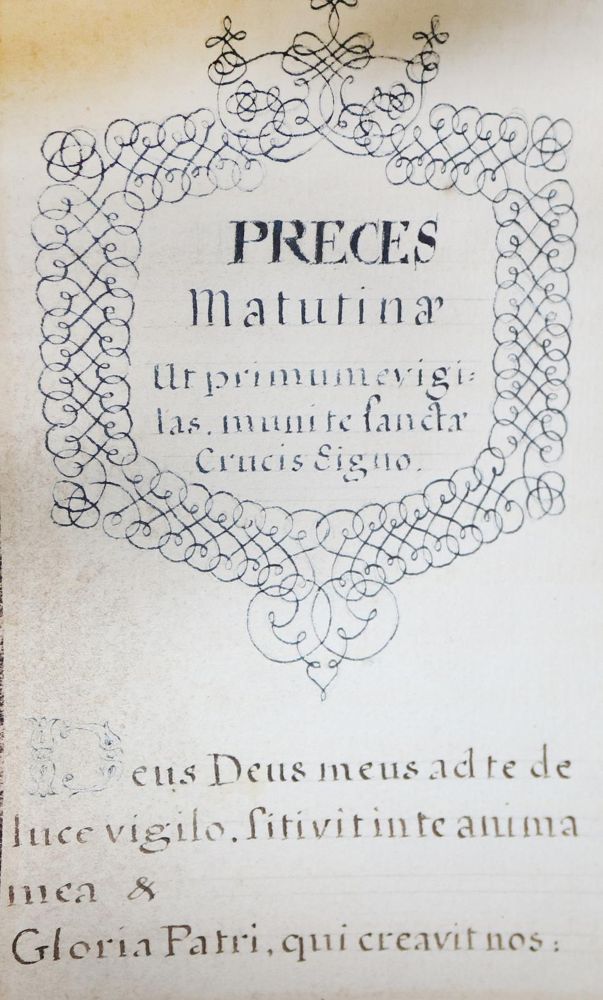 Große Abbildung Nr.2: 129-104 Achte Beschreibung: (Handschriften, Gebetbücher)