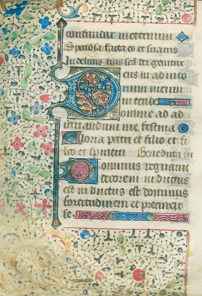 Große Abbildung Nr.3: 129-105 (Horae B.M.V.).: (Handschriften)