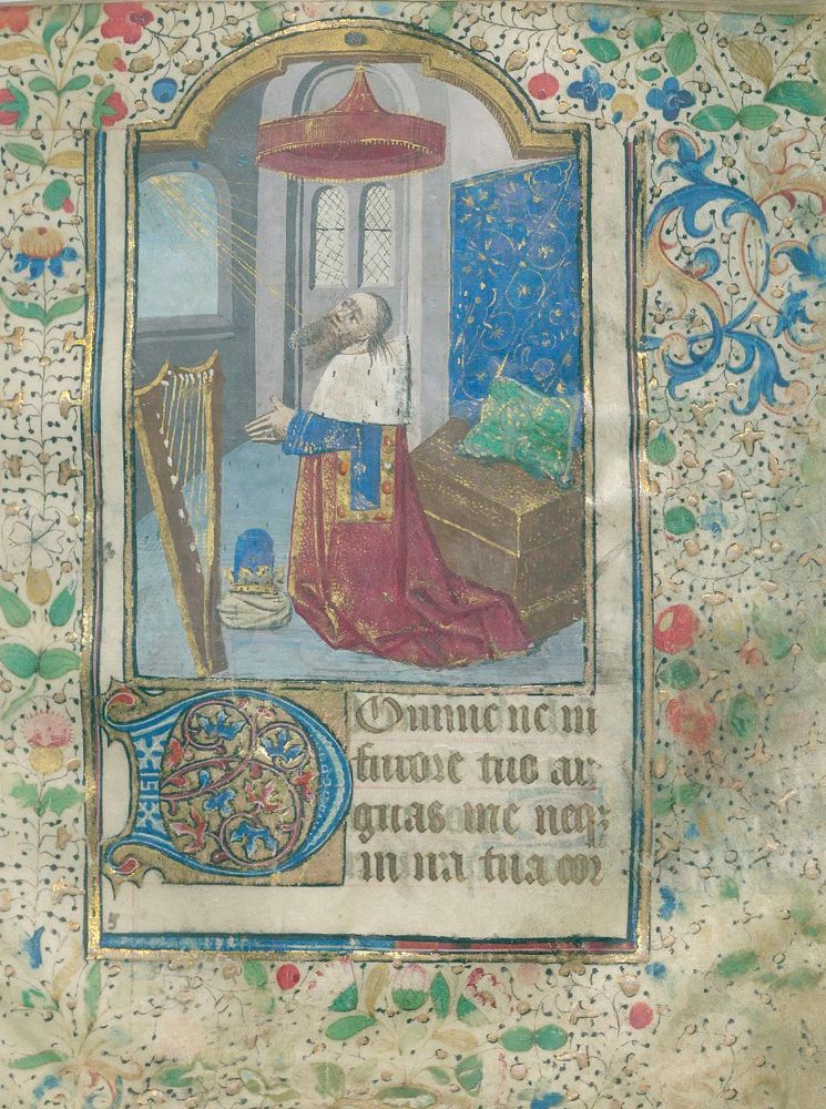 Große Abbildung Nr.6: 129-105 (Horae B.M.V.).: (Handschriften)