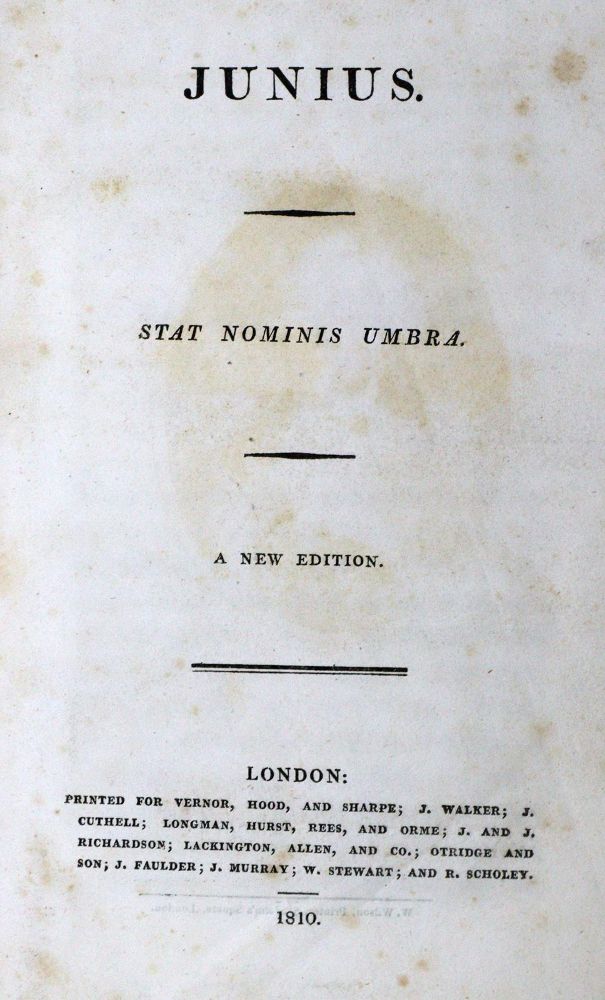 Große Abbildung Nr.1: 129-1053 Junius.: (Portrait)