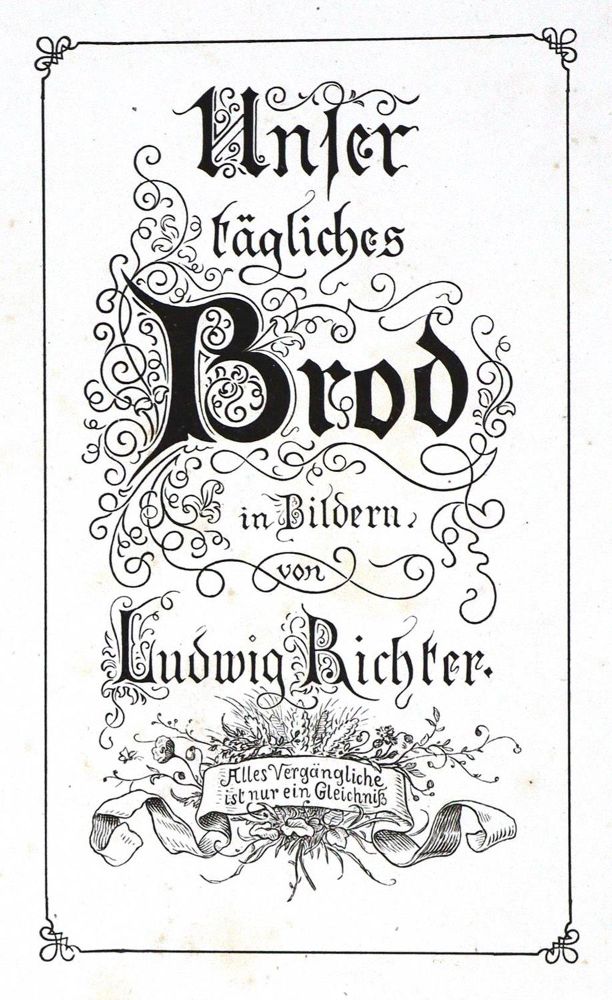 Große Abbildung Nr.2: 129-1063 Richter,L.: (Literatur und illustrierte Bücher bis 19.Jahrhundert)