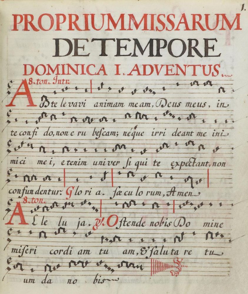 Große Abbildung Nr.1: 129-109 Missale.: (Handschriften)