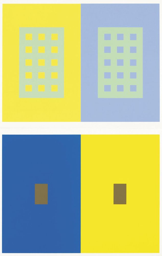 Große Abbildung Nr.1: 129-1105 Albers,J.: (Literatur und illustrierte Bücher 20.Jahrhundert - Alte Literatur in modernen Ausgaben)