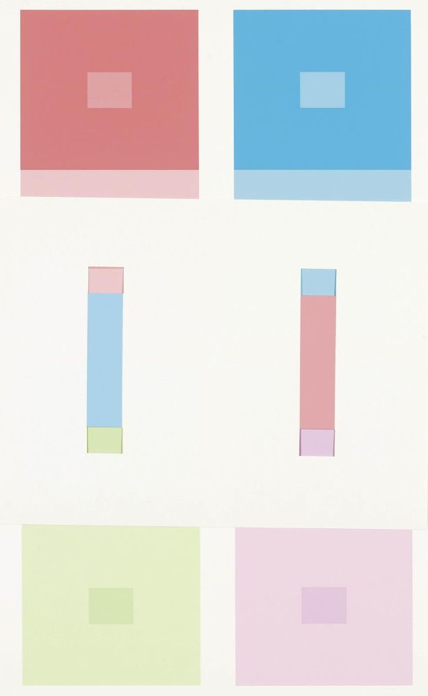 Große Abbildung Nr.6: 129-1105 Albers,J.: (Literatur und illustrierte Bücher 20.Jahrhundert - Alte Literatur in modernen Ausgaben)