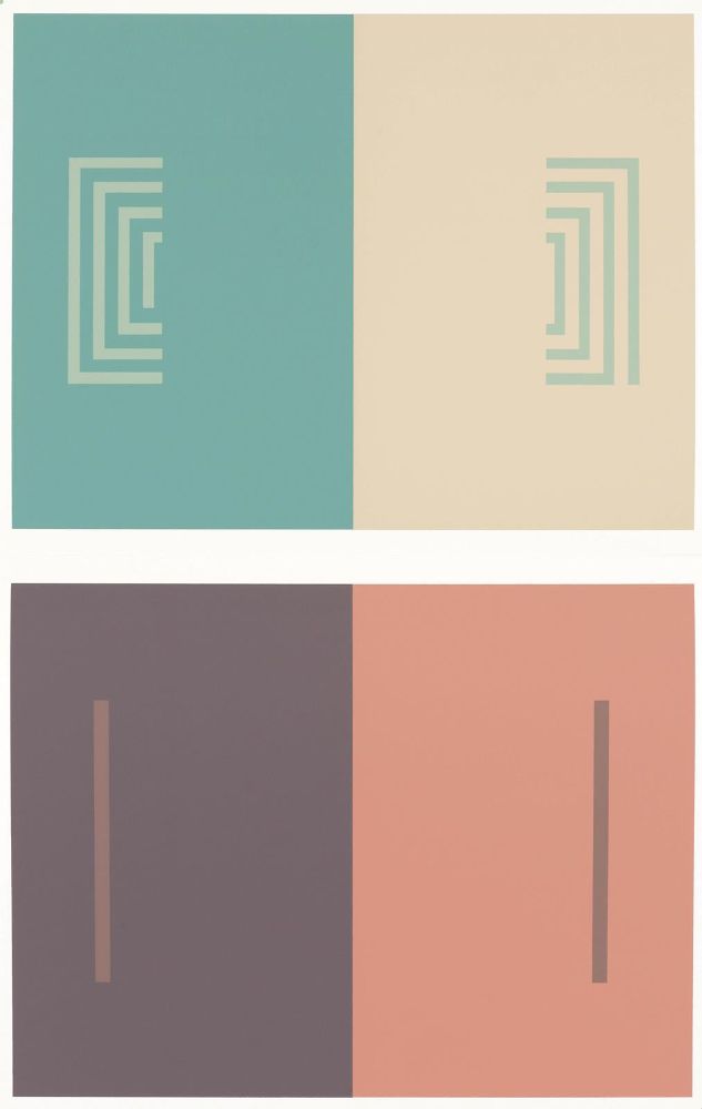 Große Abbildung Nr.8: 129-1105 Albers,J.: (Literatur und illustrierte Bücher 20.Jahrhundert - Alte Literatur in modernen Ausgaben)