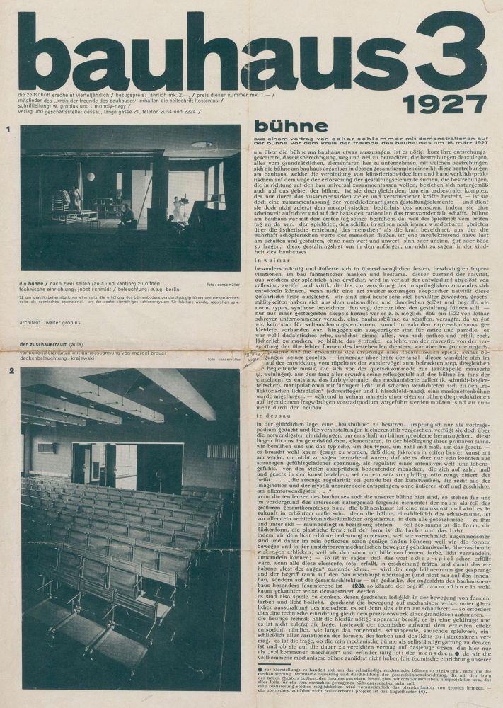 Große Abbildung Nr.1: 129-1118 Bauhaus.: (Bauhaus)
