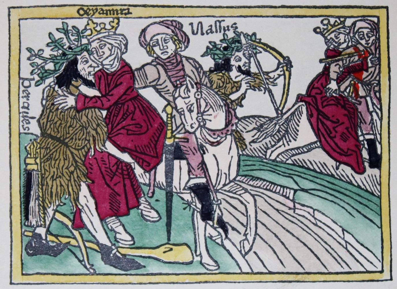 Große Abbildung Nr.1: 129-1129 Boccaccio,G.: (Literatur und illustrierte Bücher 20.Jahrhundert - Alte Literatur in modernen Ausgaben)