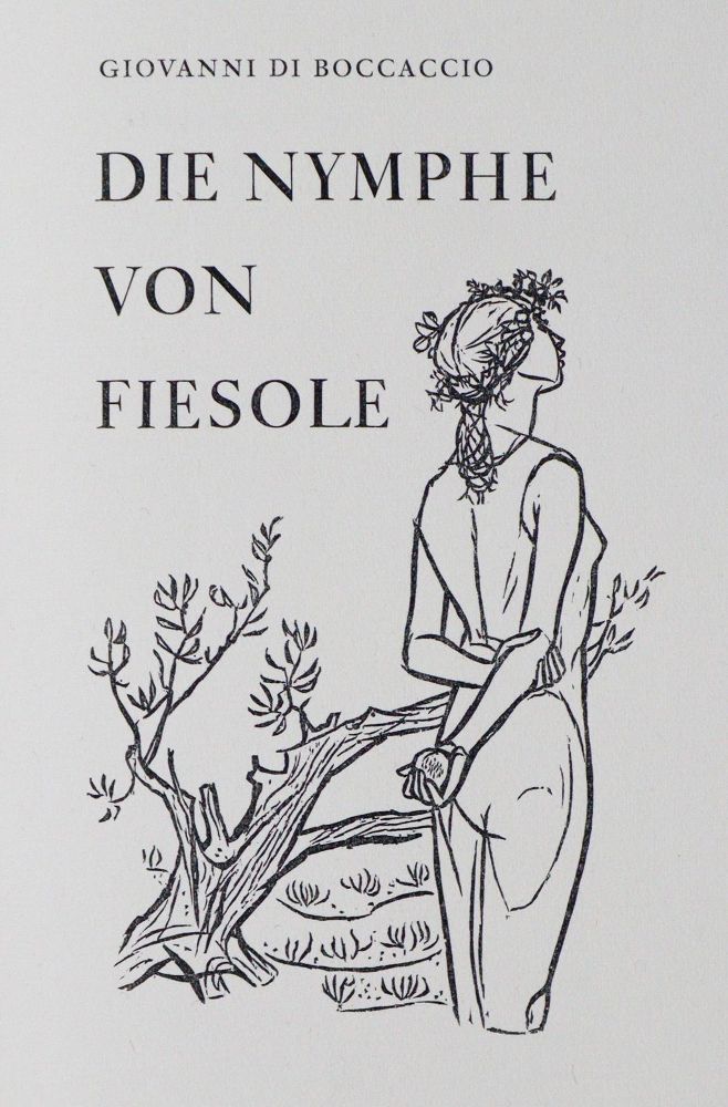 Große Abbildung Nr.2: 129-1130 Boccaccio,G.: (Literatur und illustrierte Bücher 20.Jahrhundert - Alte Literatur in modernen Ausgaben)