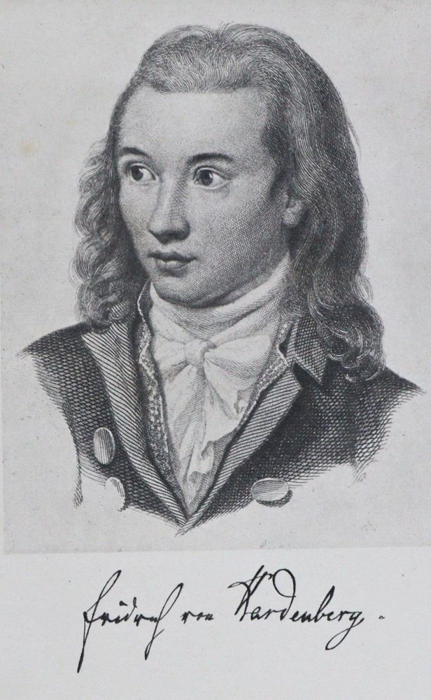 Große Abbildung Nr.2: 129-1153 Novalis (d.i. F.v.Hardenberg).: (Einband)