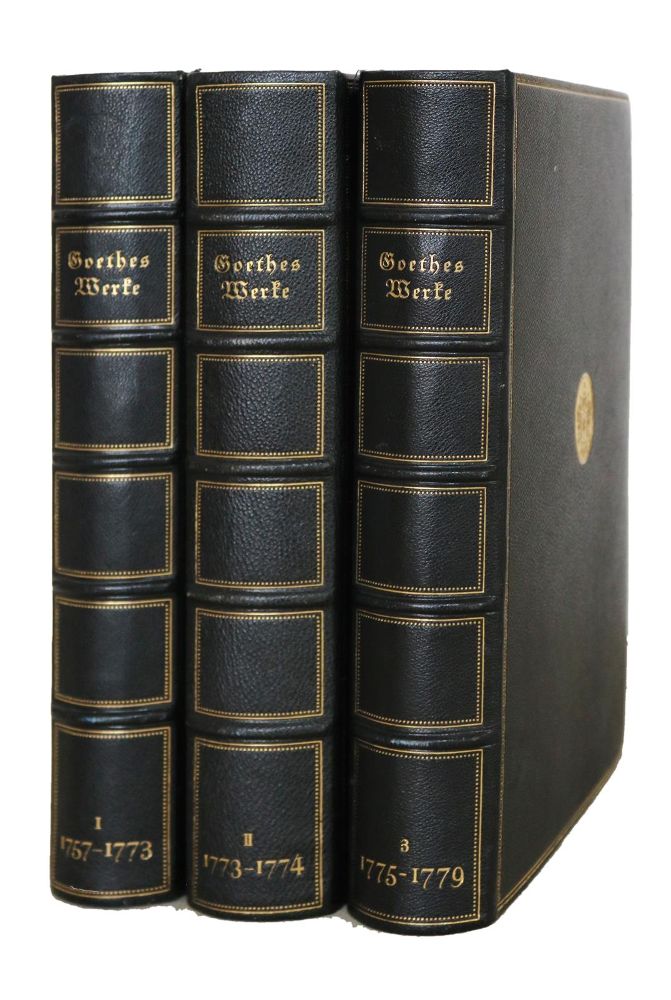 Große Abbildung Nr.1: 129-1180 Goethe,J.w.V.: (Literatur und illustrierte Bücher 20.Jahrhundert - Alte Literatur in modernen Ausgaben)