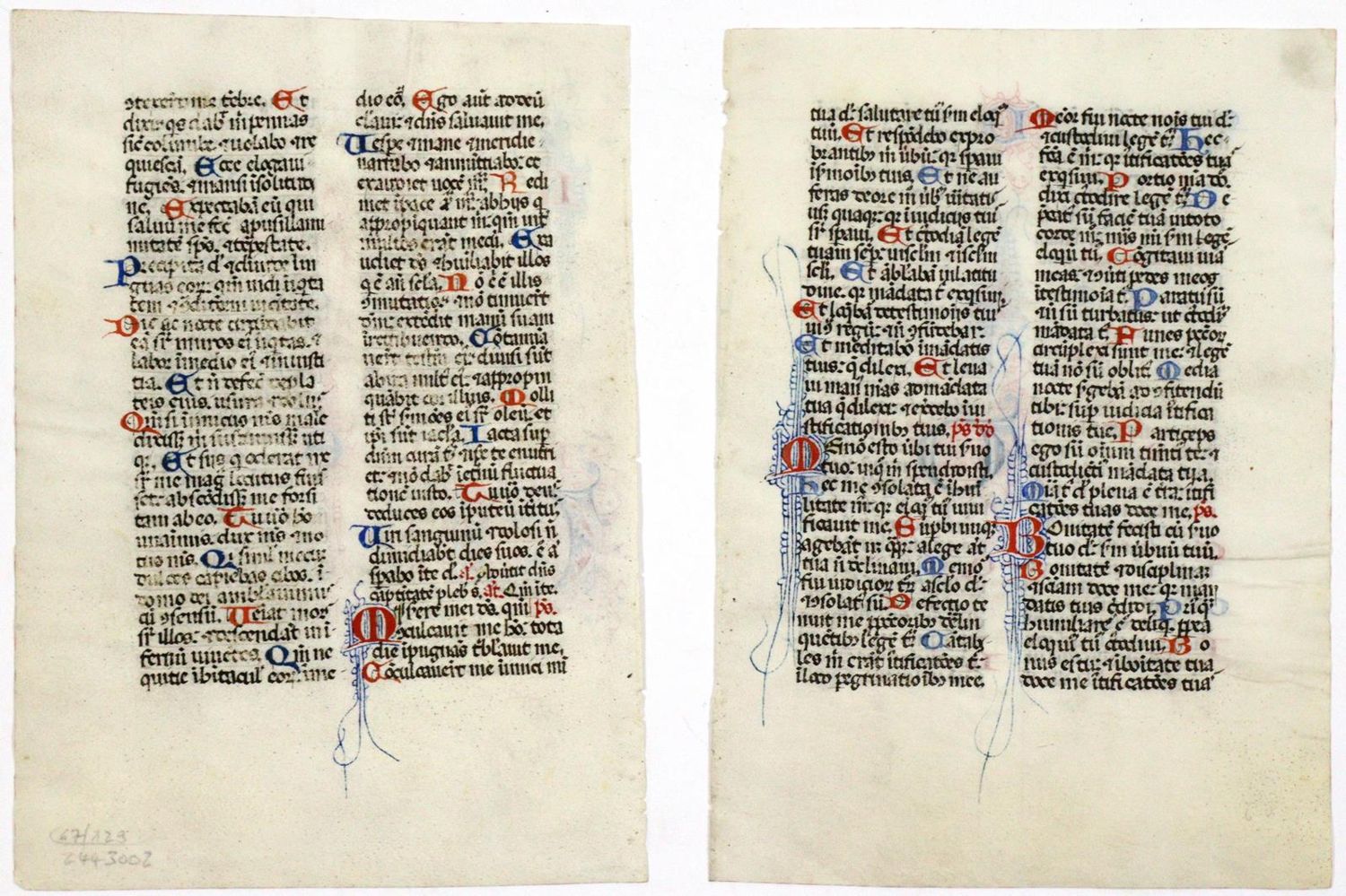 Große Abbildung Nr.3: 129-119 Stundenbuch.: (Handschriften)