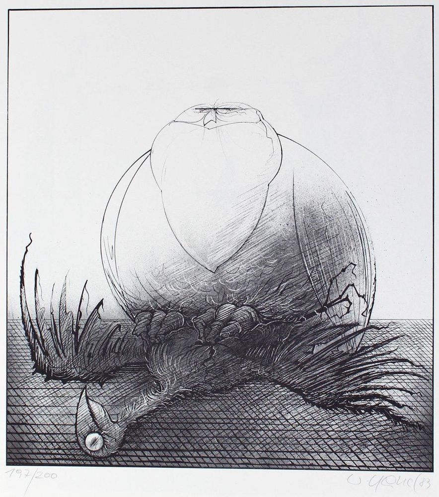 Große Abbildung Nr.2: 129-1223 Hanel,W.: (Karikatur)