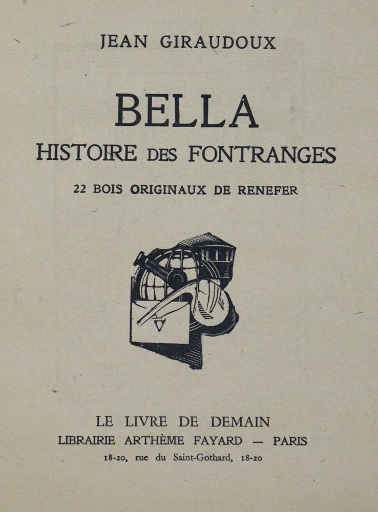 Große Abbildung Nr.1: 129-1242 Livre de Demain, Le.: (Literatur und illustrierte Bücher 20.Jahrhundert - Alte Literatur in modernen Ausgaben)