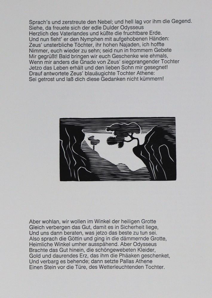 Große Abbildung Nr.3: 129-1250 Marcks,G.: (Literatur und illustrierte Bücher 20.Jahrhundert - Alte Literatur in modernen Ausgaben)