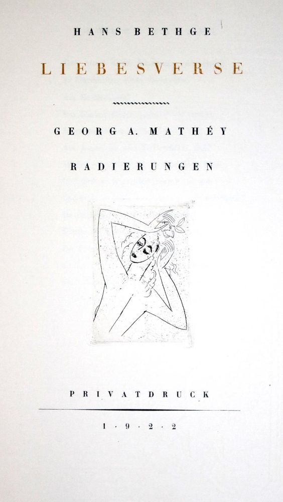 Große Abbildung Nr.1: 129-1254 Bethge,H.: (Mathey)