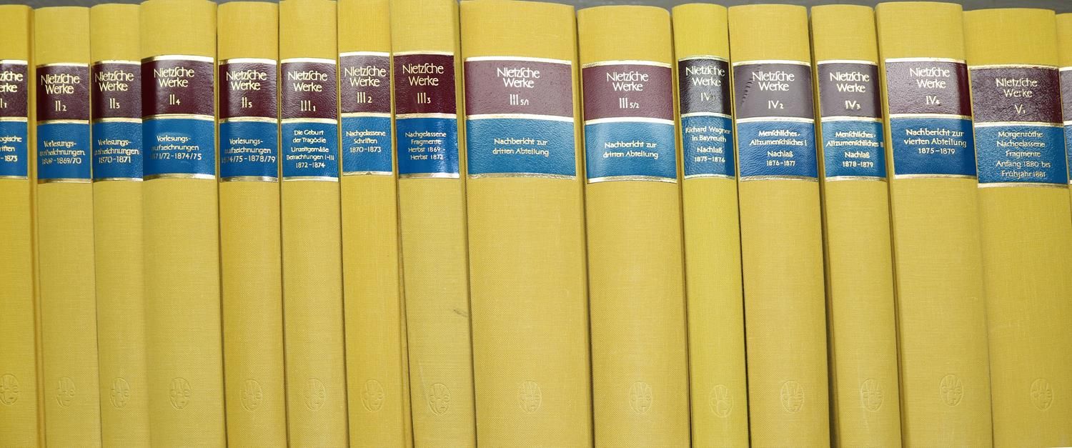 Große Abbildung Nr.1: 129-1266 Nietzsche,F.: (Literatur und illustrierte Bücher 20.Jahrhundert - Alte Literatur in modernen Ausgaben)