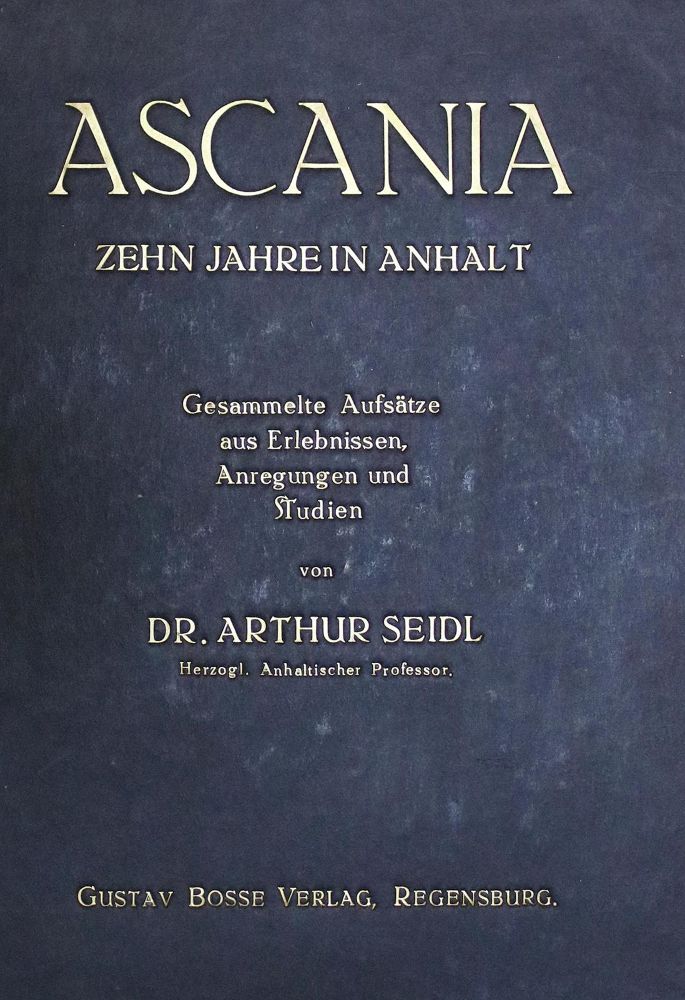Große Abbildung Nr.1: 129-1308 Seidl,A.: (Literatur und illustrierte Bücher 20.Jahrhundert - Alte Literatur in modernen Ausgaben)