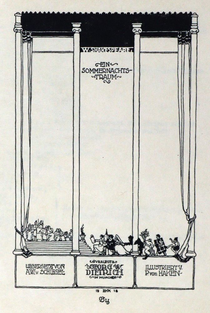 Große Abbildung Nr.1: 129-1312 Shakespeare,W.: (Literatur und illustrierte Bücher 20.Jahrhundert - Alte Literatur in modernen Ausgaben)