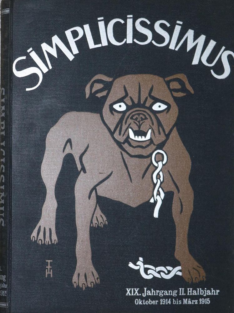 Große Abbildung Nr.1: 129-1314 Simplicissimus.: (Literatur und illustrierte Bücher 20.Jahrhundert - Alte Literatur in modernen Ausgaben)