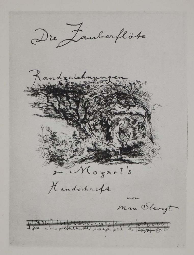 Große Abbildung Nr.1: 129-1317 Slevogt,M.: (Literatur und illustrierte Bücher 20.Jahrhundert - Alte Literatur in modernen Ausgaben)