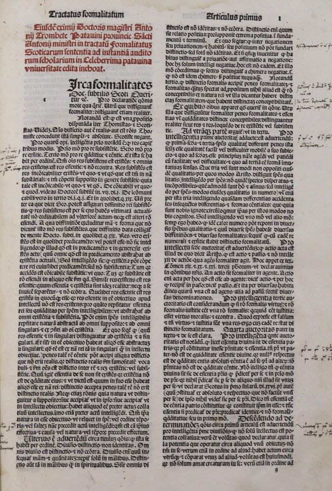 Große Abbildung Nr.19: 129-136 Trombetta,(A.).: (Inkunabeln)