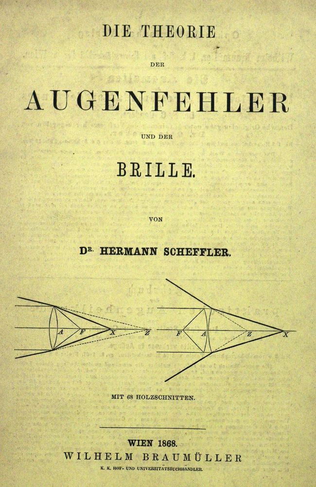 Große Abbildung Nr.1: 129-1382 Scheffler,H.: (Medizin, Augenheilkunde)