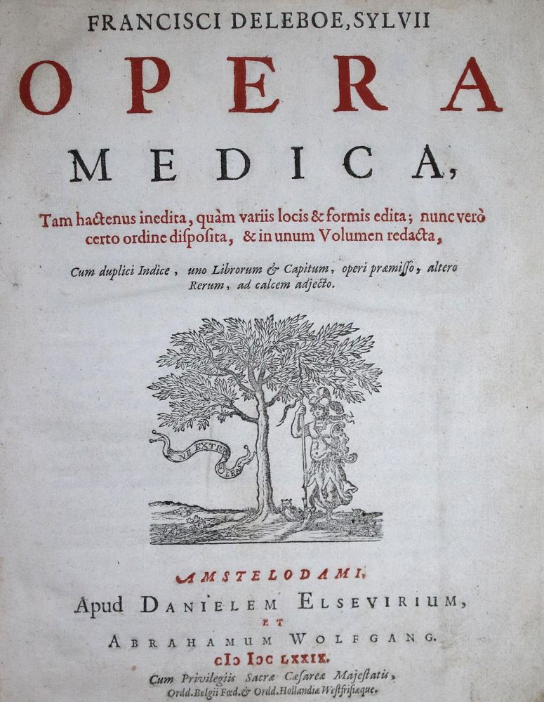 Große Abbildung Nr.1: 129-1385 De le Boe (Sylvius),F.: (Medizin)