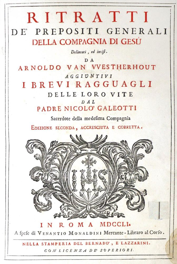 Große Abbildung Nr.1: 129-139 Galeotti,N.: (Jesuiten)