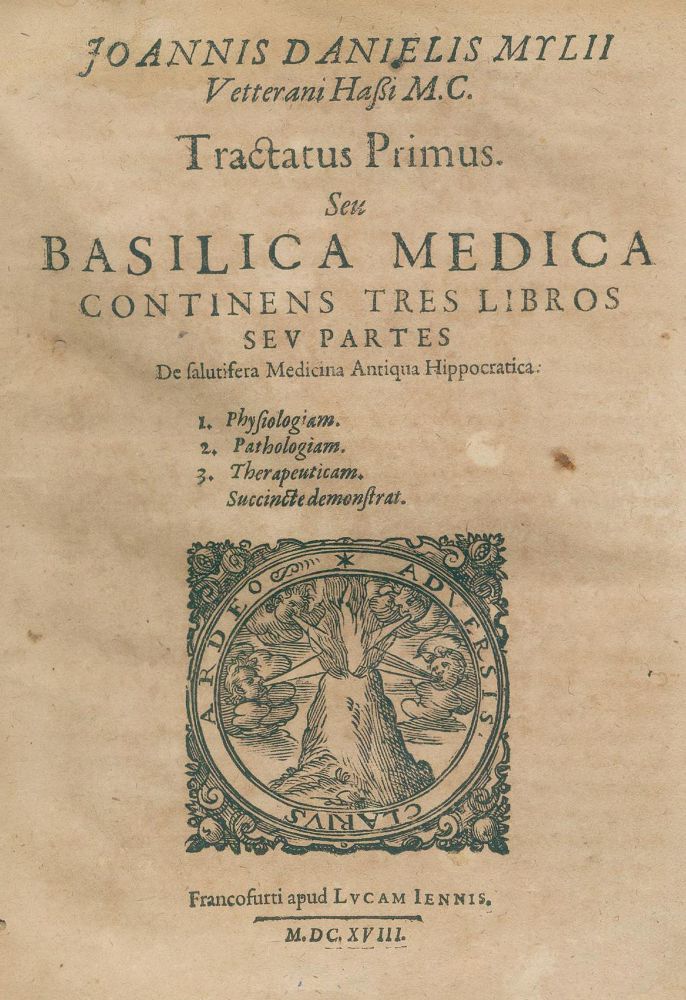 Große Abbildung Nr.1: 129-1455 Mylius,J.D.: (Verschiedene Gebiete - Varia, Chemie)