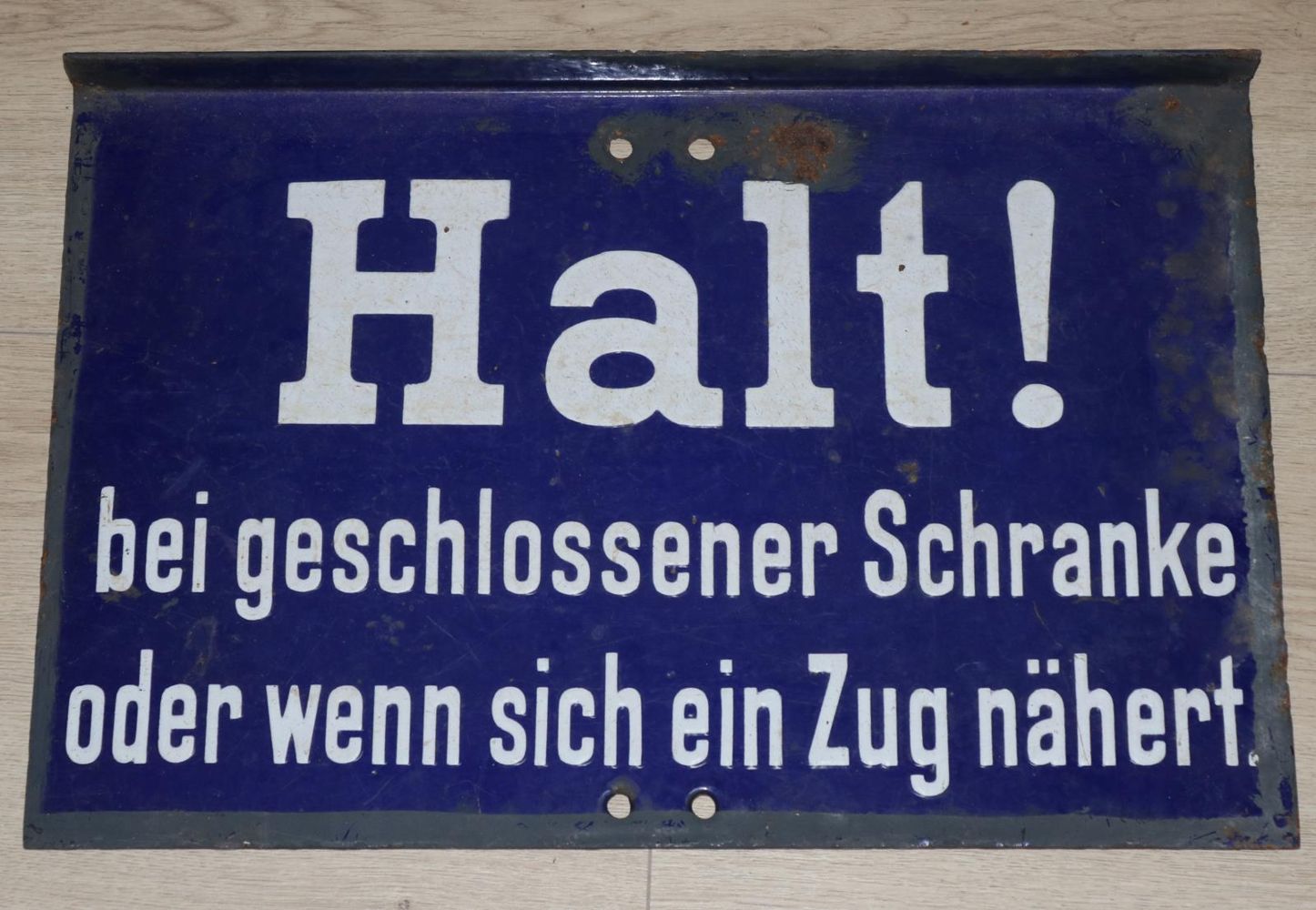 Große Abbildung Nr.2: 129-1457 Betriebsschilder.: (Verschiedene Gebiete - Varia, Eisenbahn)