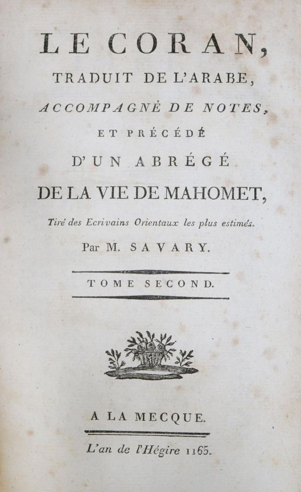 Große Abbildung Nr.1: 129-147 Coran, Le,: (Koran)