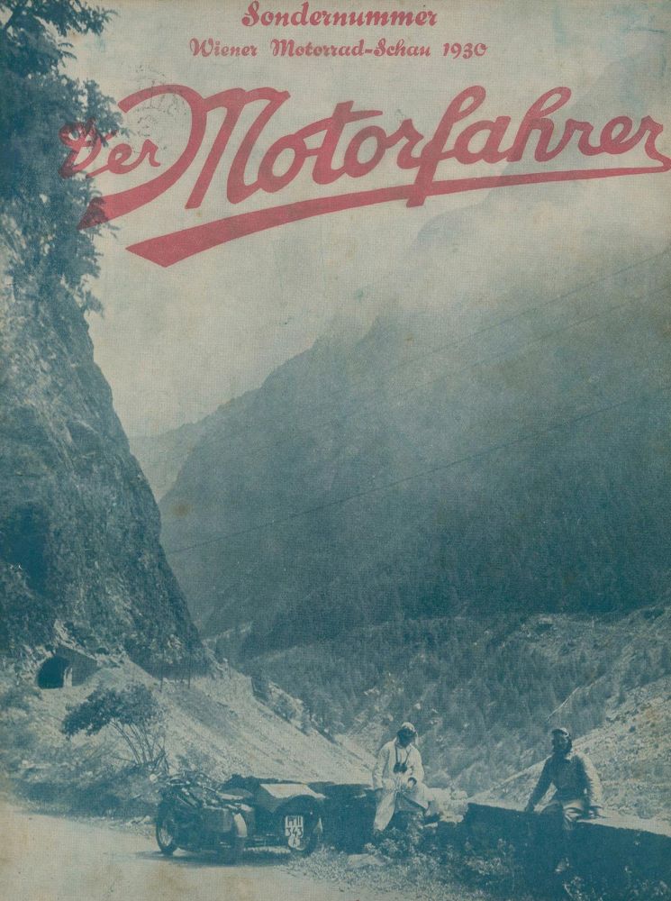 Große Abbildung Nr.1: 129-1479 Motorfahrer, Der.: (Verschiedene Gebiete - Varia, Motorräder)