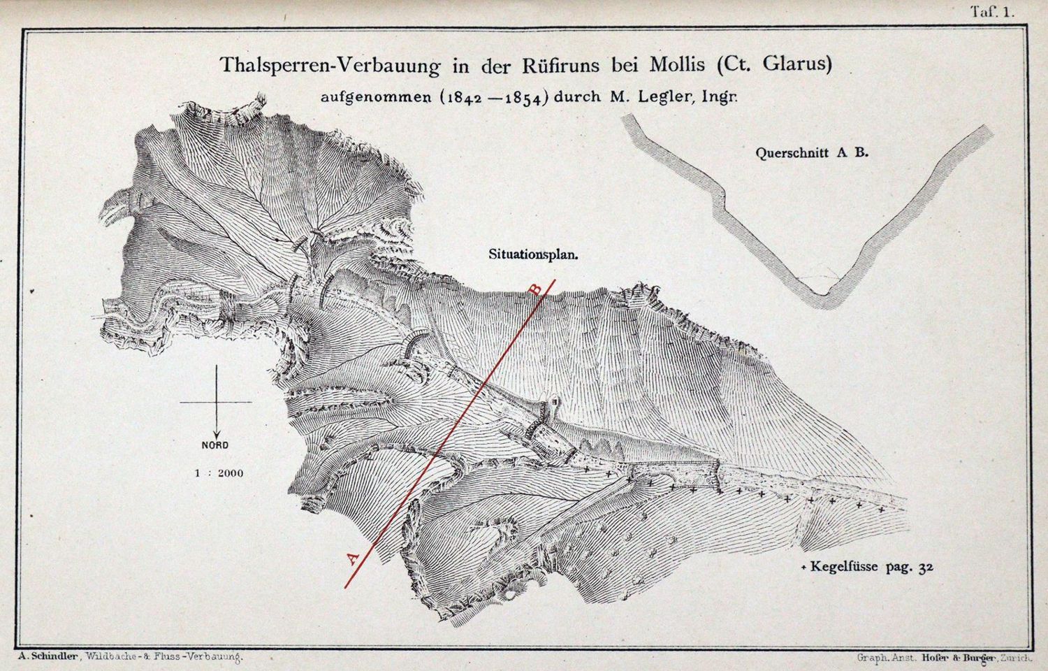 Große Abbildung Nr.1: 129-1496 Schindler,A.: (Verschiedene Gebiete - Varia, Wasserbau)