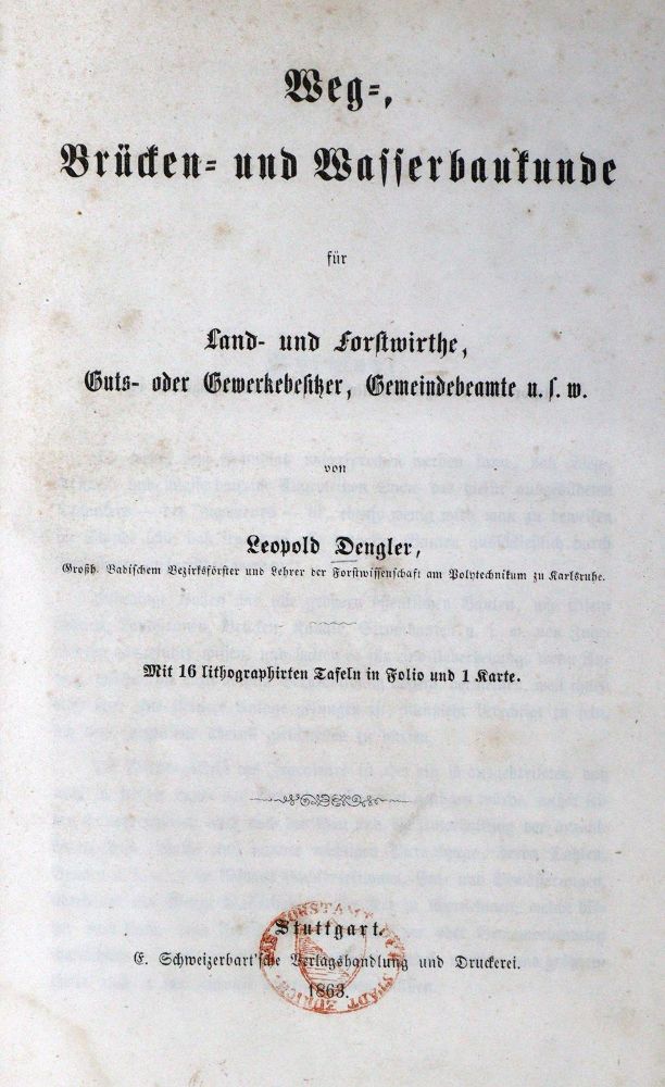 Große Abbildung Nr.3: 129-1496 Schindler,A.: (Verschiedene Gebiete - Varia, Wasserbau)