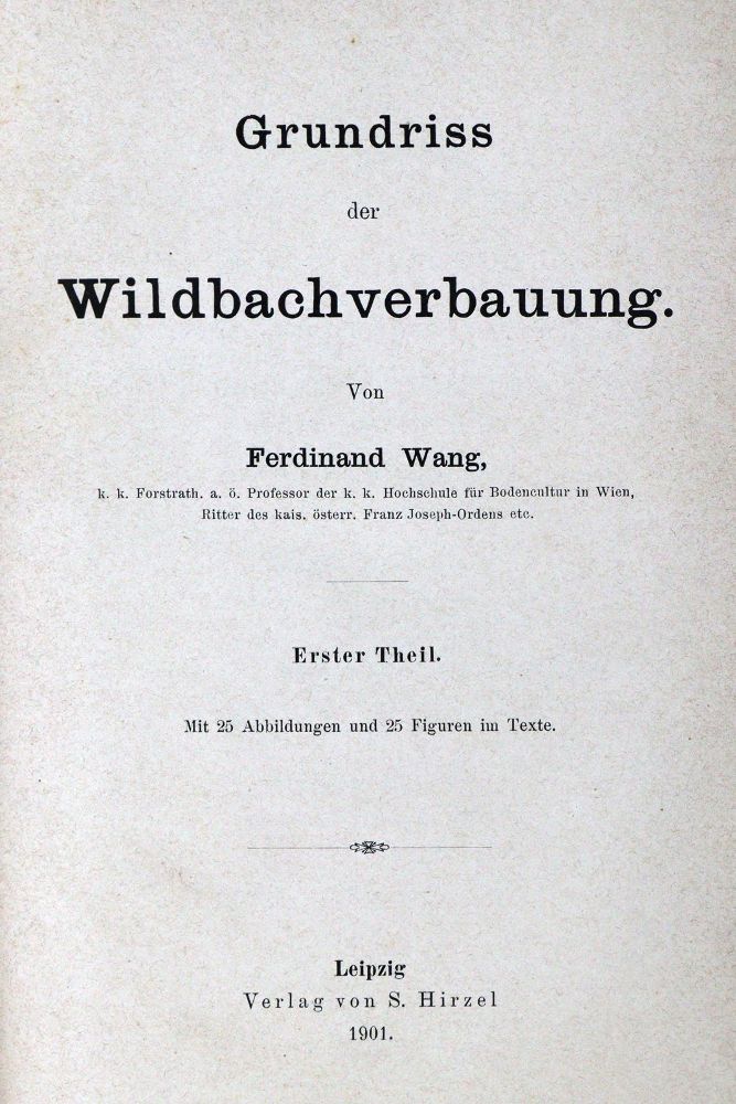 Große Abbildung Nr.4: 129-1496 Schindler,A.: (Verschiedene Gebiete - Varia, Wasserbau)