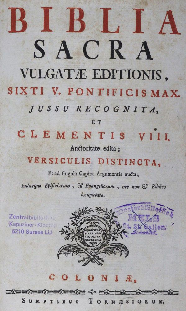 Große Abbildung Nr.31: 129-15 Biblia germanica.: (Bibeln)