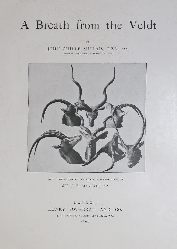Große Abbildung Nr.1: 129-1502 Millais,J.G.: (Afrika)