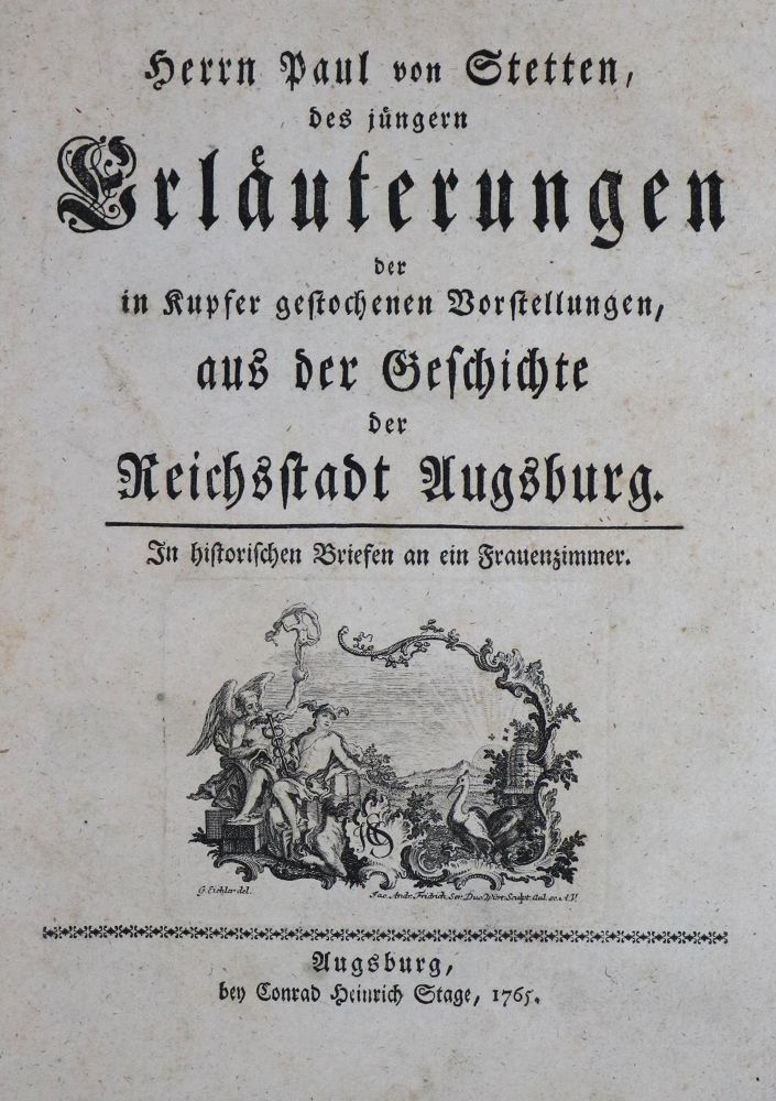 Große Abbildung Nr.1: 129-1548 Stetten,P.v.: (Deutschland, Augsburg)