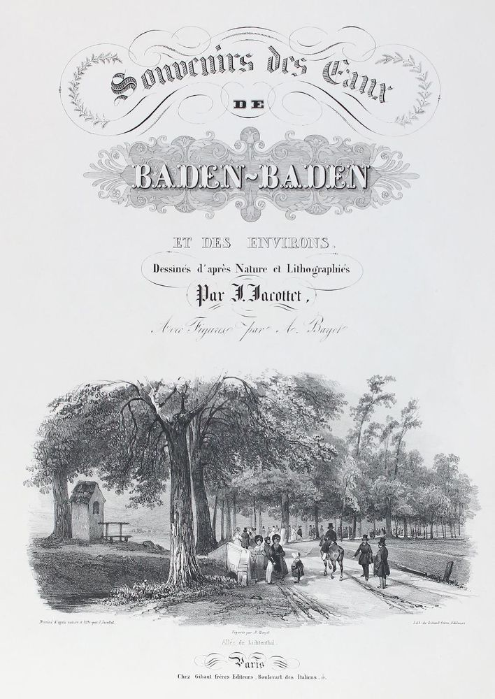 Große Abbildung Nr.1: 129-1551 Jacottet,J.: (Deutschland, Baden-Baden)
