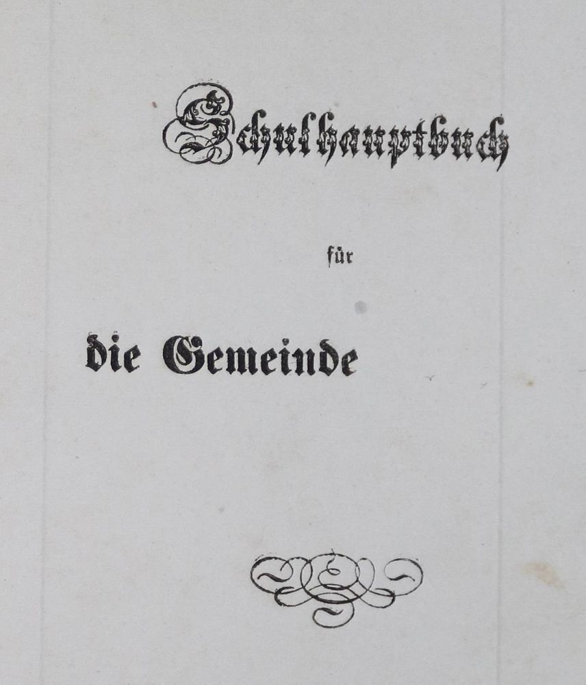 Große Abbildung Nr.1: 129-1580 Schulhauptbuch: (Deutschland, Hagen, Pädagogik)