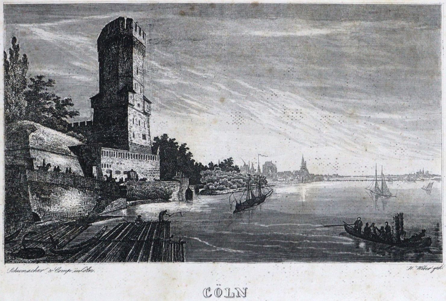 Große Abbildung Nr.1: 129-1592 Mering,F.E.v. u. L.Reischert.: (Deutschland, Köln)