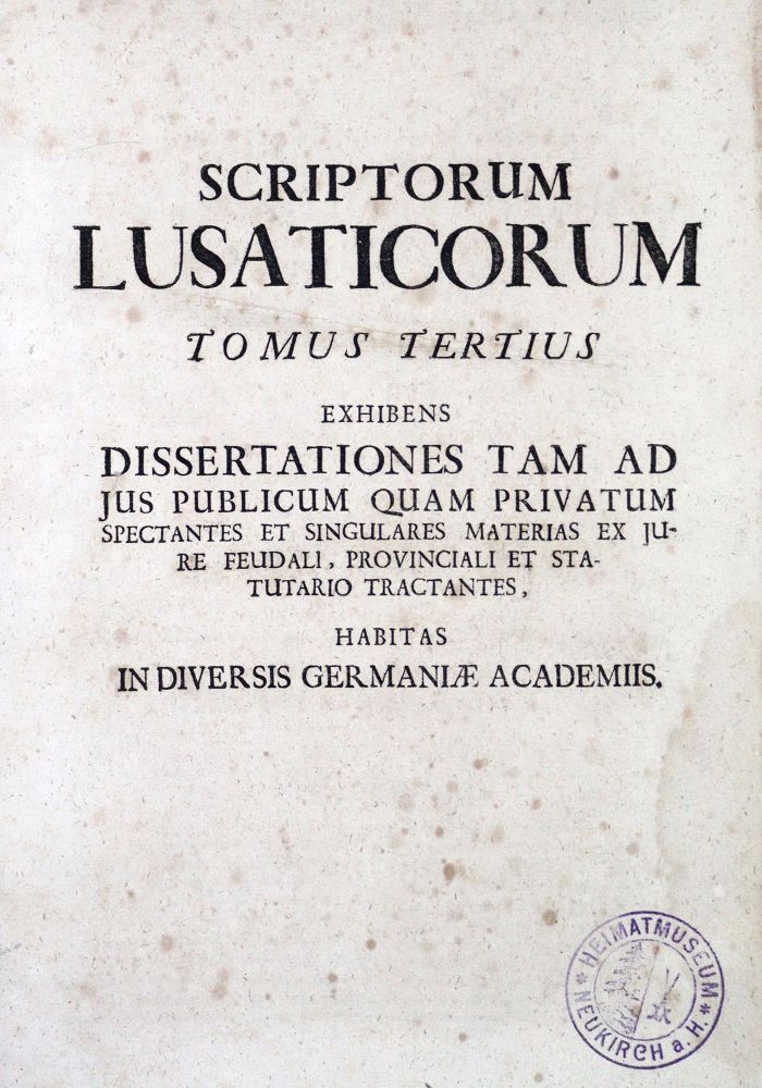 Große Abbildung Nr.1: 129-1597 Hoffmann,C.G.: (Deutschland, Lausitz)