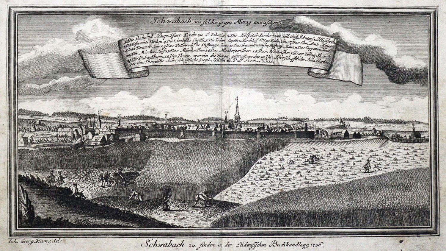 Große Abbildung Nr.2: 129-1648 Falckenstein,J.H.v.: (Deutschland, Schwabach)