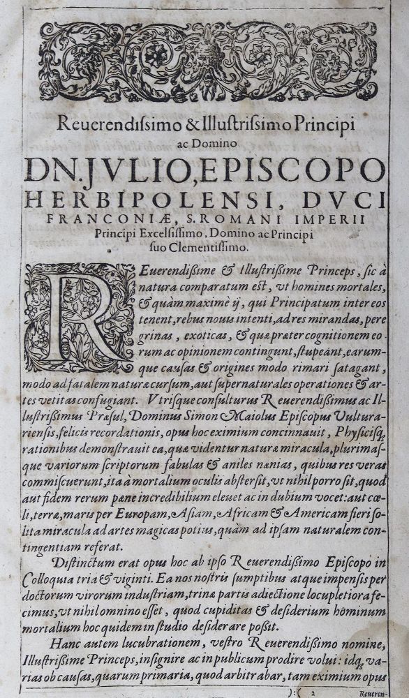 Große Abbildung Nr.12: 129-165 Maiolus,S.: (Alte Drucke, Handschriften und Theologie)