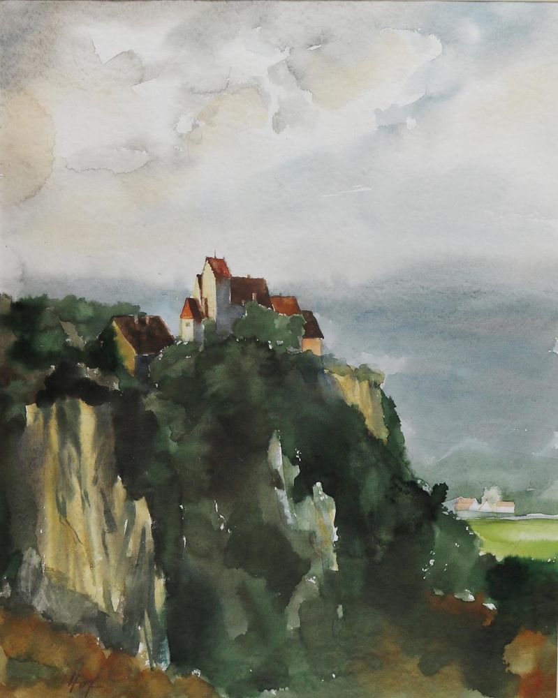 Große Abbildung Nr.1: 129-1663 Hof, Karl: (Deutschland, Werenwag, Beuron)