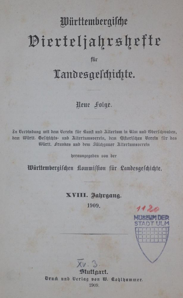 Große Abbildung Nr.1: 129-1665 Commando, Das,: (Deutschland, Württemberg)