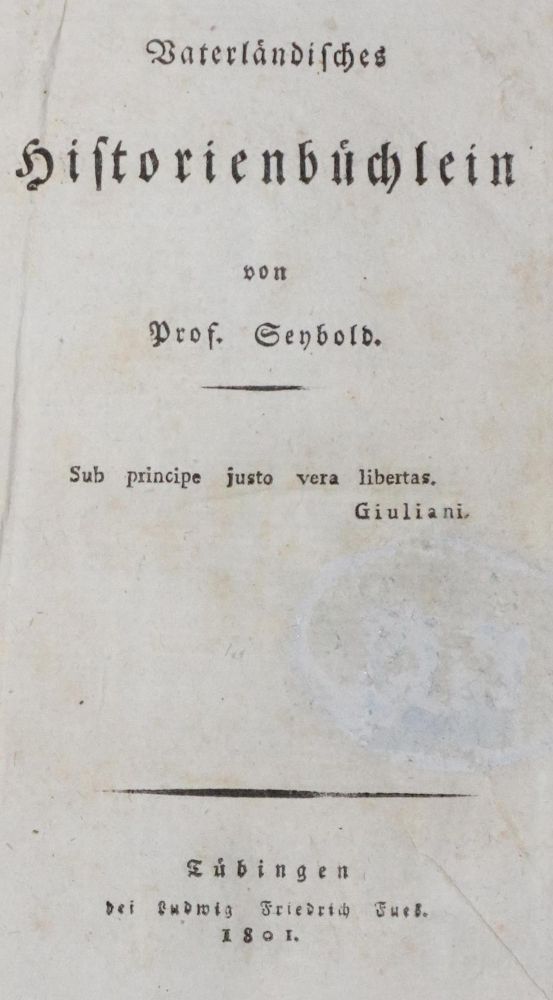 Große Abbildung Nr.1: 129-1668 Seybold,(D.C.).: (Deutschland, Württemberg, Franziska von Hohenheim)