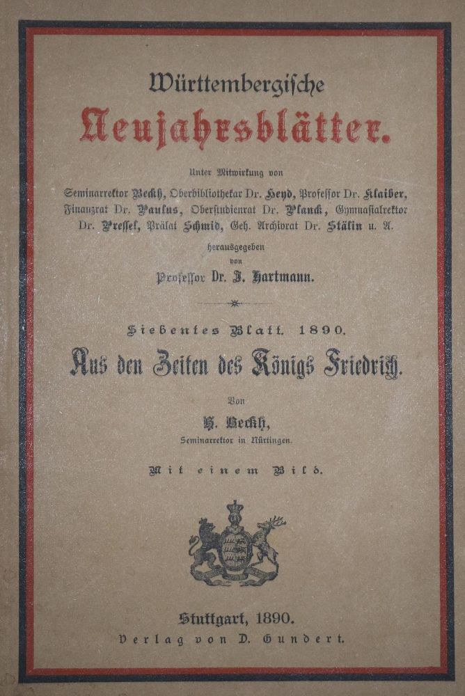 Große Abbildung Nr.1: 129-1675 Sammlung: (Deutschland, Württemberg)